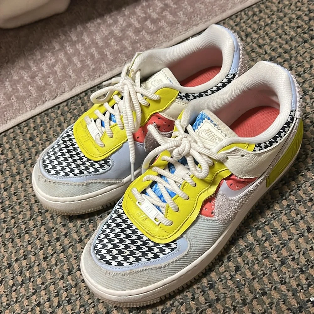 Colorful AF1s Women’s Size 9 - Picture 3 of 3